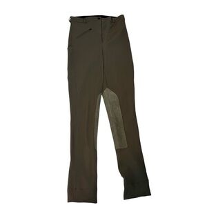 Tuff Rider Riding Breeches 30 X 31L Green Equestrian